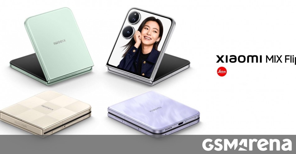Xiaomi MIX Flip 2 announced - same formula but better in every way