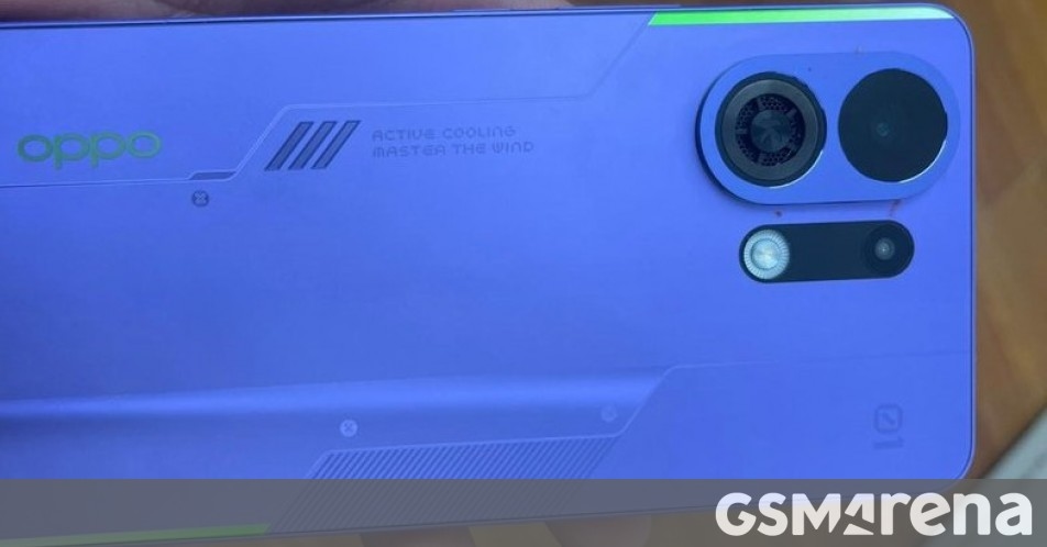 Oppo K13 Turbo runs Geekbench with its built-in cooling fan