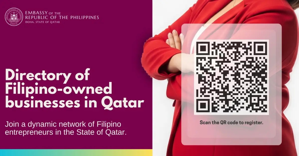 PH Embassy in Qatar calls on Filipino business owners to join official directory
