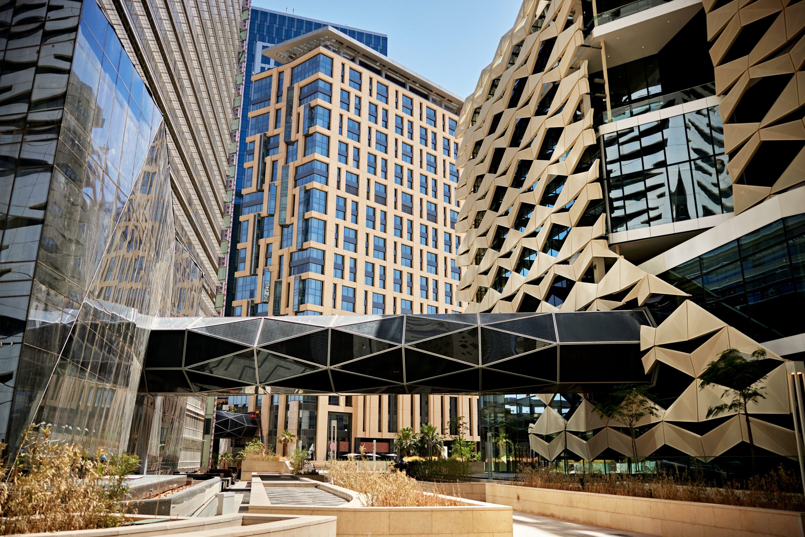 Saudi Arabia's King Abdullah Financial District sets Guinness World Record for longest pedestrian skywalk