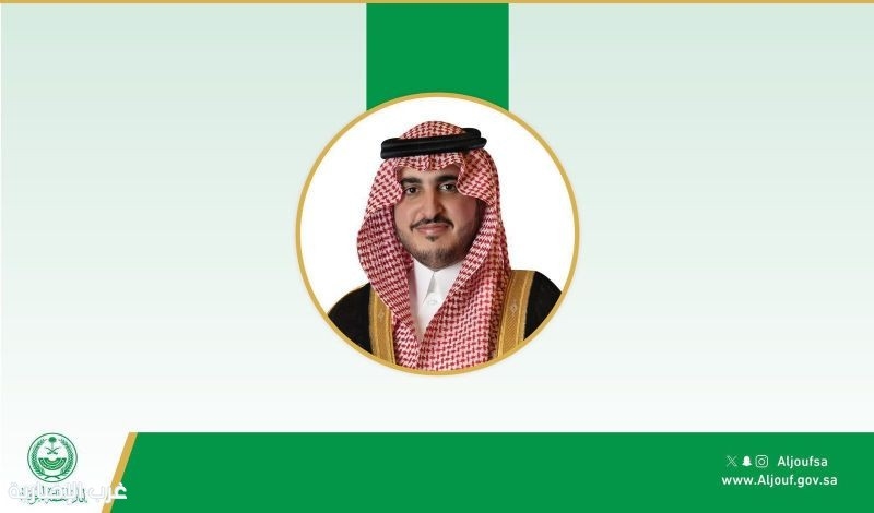 أمير الجوف يطمئن على صحة الشيخ ضيف الله الدويرج الشراري