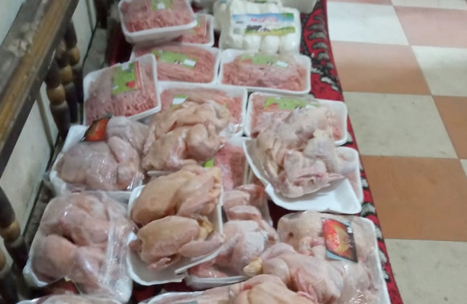 ضبط 400 كيلو دواجن ومجزءات دواجن مجهولة المصدر بالأقصر