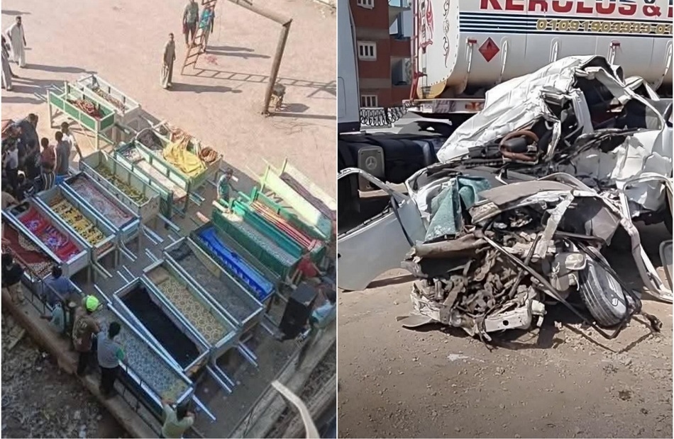 نزيف دماء و19 نعشًا.. مأساة «فتيات السنابسة» على طريق الموت بالمنوفية