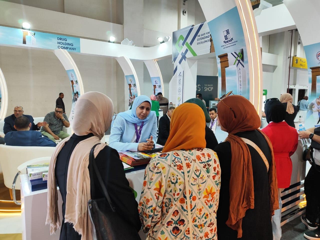مشاركة متميزة لشركات وزارة قطاع الأعمال العام في معرض "صحة إفريقيا Africa Health ExCon 2025"