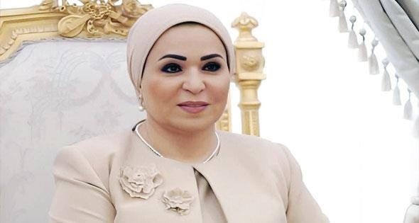أشادت بإخلاصهم فى السيطرة على حريق سنترال رمسيس.. السيدة انتصار السيسى: فخرى واعتزازى بأبطال الشرطة وتضحياتهم