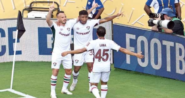 فلومينينسى البرازيلى يطيح بإنتر ميلان الإيطالى