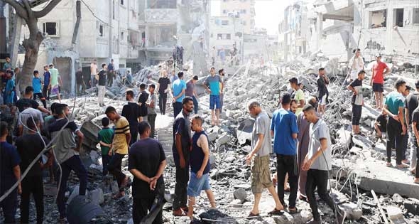 الاحتلال يمنع وصول الحليب للرضع 40 شهيدًا فى غارات واسعة بغزة.. واتهامات لإسرائيل بمنع إدخال الوقود للمستشفيات