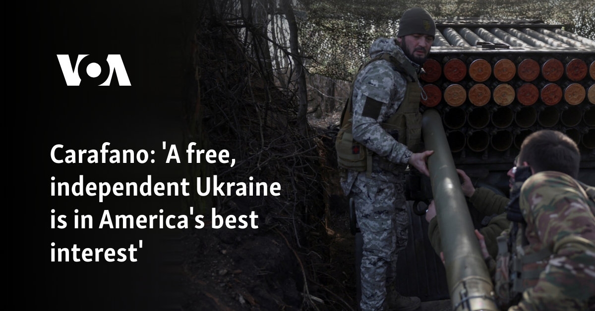 Carafano: 'A free, independent Ukraine is in America's best interest'
