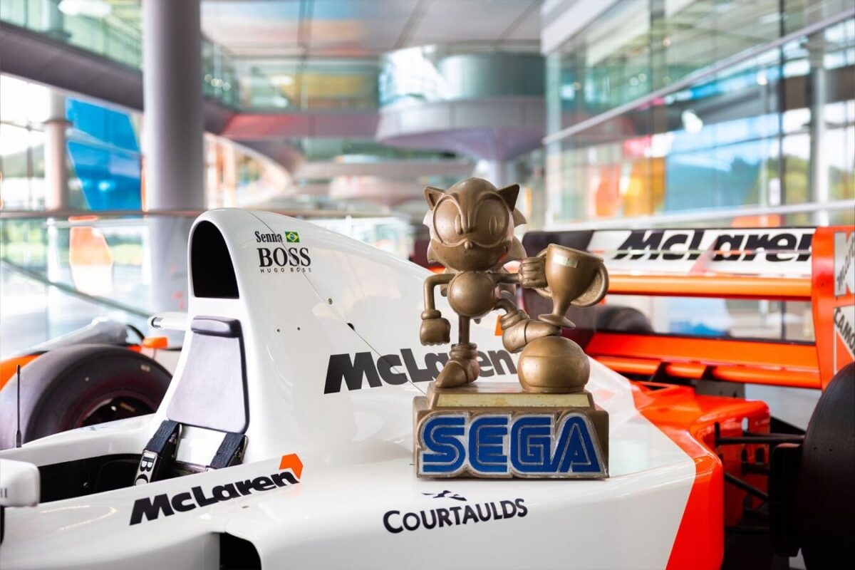 McLaren F1 Recruits Sonic The Hedgehog In Historic SEGA Partnership