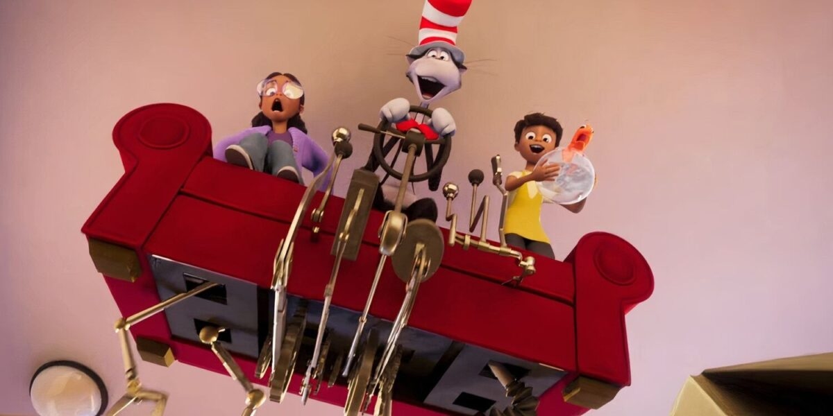 'The Cat in the Hat' Animated Film With Bill Hader Previews Cat-astrophic Chaos