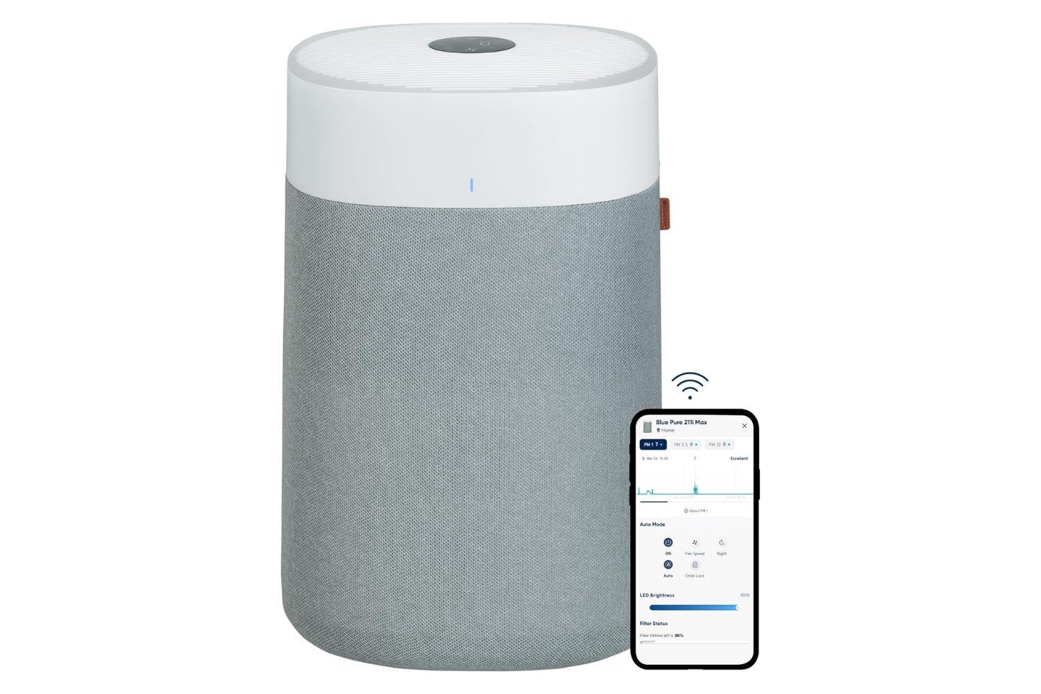 If You Don't Have One Yet, This Blueair Air Purifier for XL Rooms Is Flying Off the Shelves on Prime Day