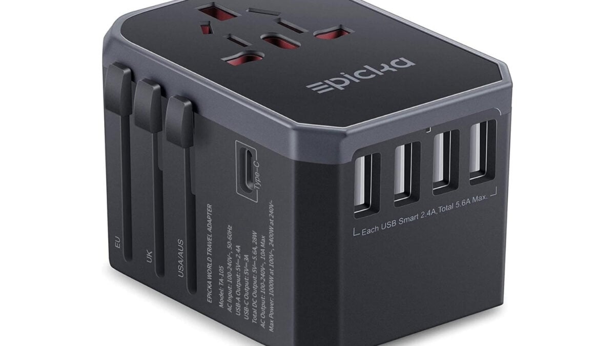 This Worldwide Travel Adapter Is Nearly Free for Your Summer Vacation, Listed Among Amazon's Best-Sellers