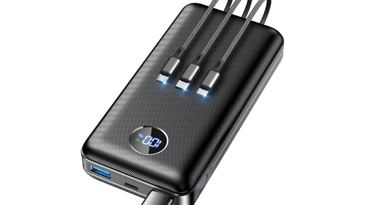 Ditch Your Old Charger, This 60,000mAh Ultra Fast Power Bank Is 86% Off for Back to School