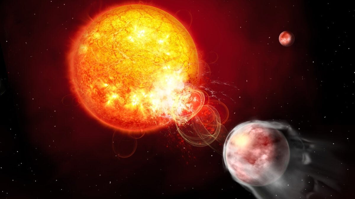 ‘Death Wish' Planet Actively Triggers Destructive Flares From Its Host Star