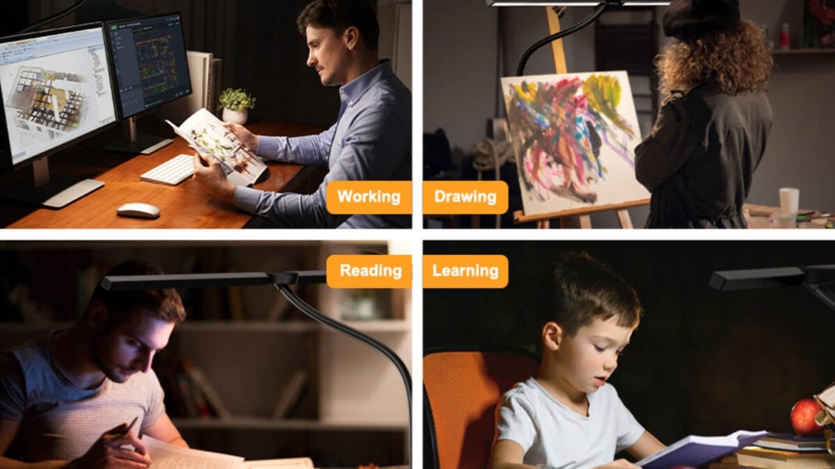 Amazon's 4.8-Star LED Eye-Caring Desk Lamp Drops Below Black Friday Price, Nearly Free With Limited Stock