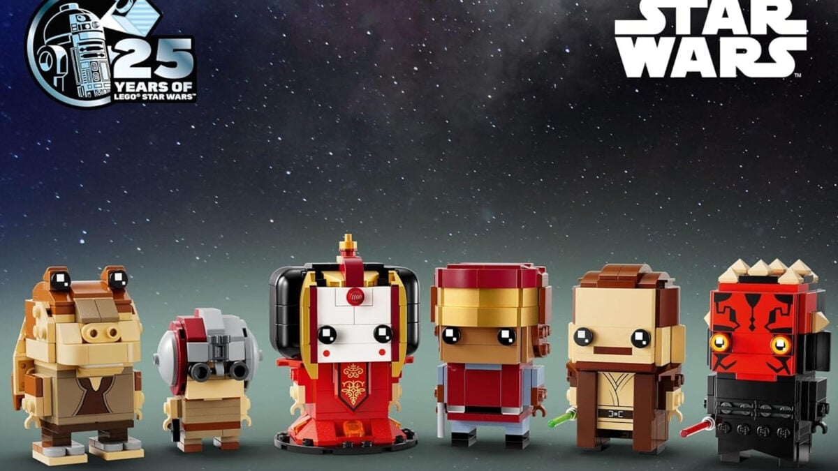 Prime Day Keeps LEGO Star Wars Alive With Phantom Menace BrickHeadz 6-Pack for Peanuts