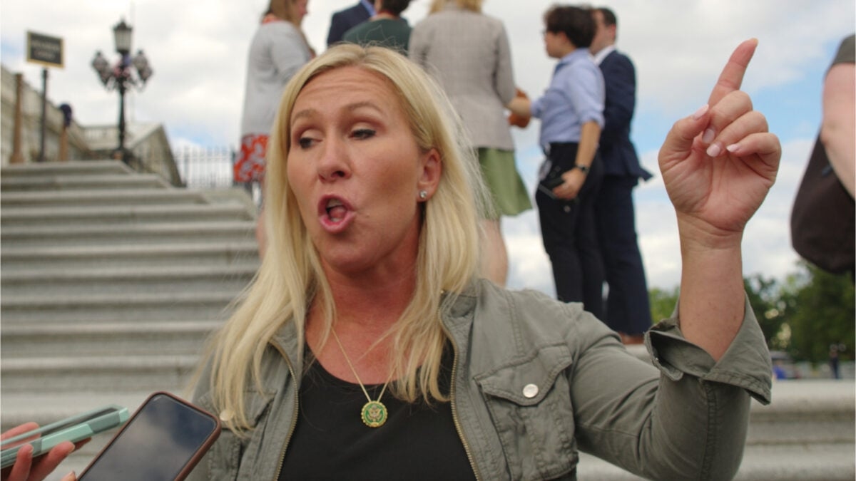 Marjorie Taylor Greene Is Going After ‘Chemtrails' With New Bill to Ban Weather Modification