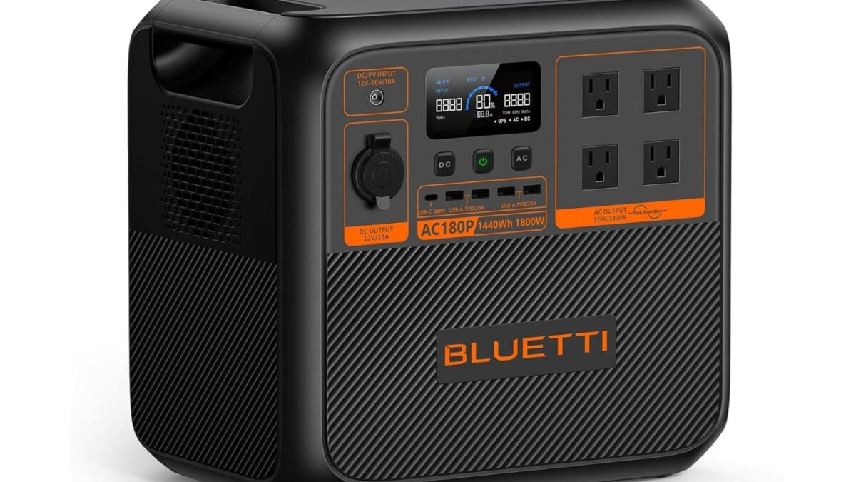 This 1800W Bluetti Power Station with 11 Outlets Is Dirt Cheap, Amazon Sells It at a Loss for Prime Day