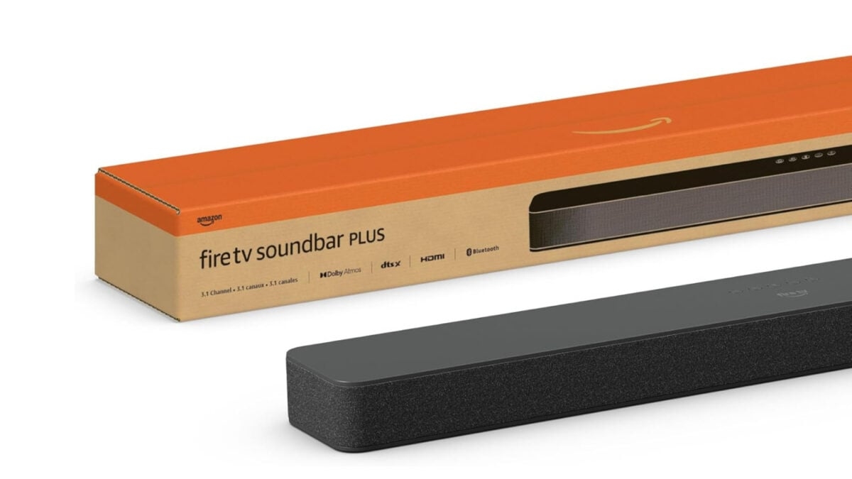 Amazon Fire TV Soundbar Plus With Built-In Subwoofer Hits All-Time Low, It Might As Well Be a Gift