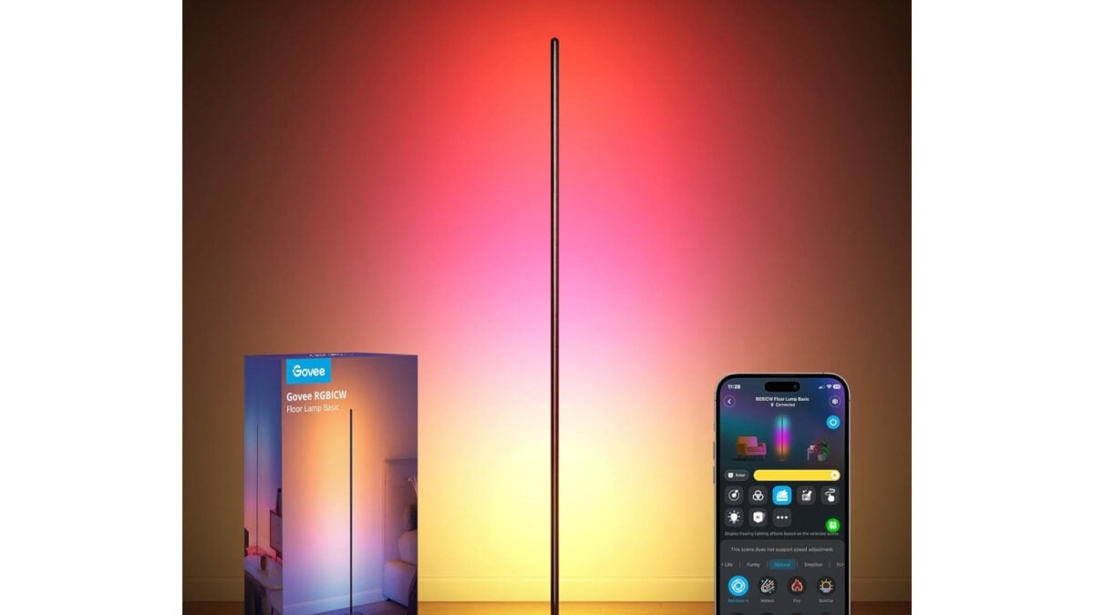 Govee RGBIC Floor Lamp Hits All-Time Low for Prime Day, Make 16 Million DIY Colors for Next to Nothing