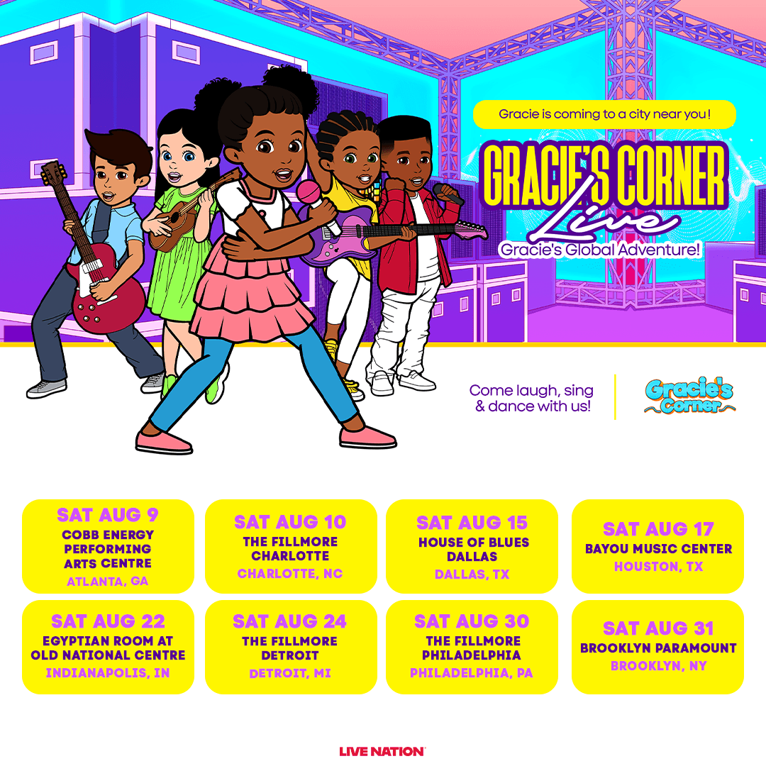Gracie's Corner Is Going On Tour With Live Nation