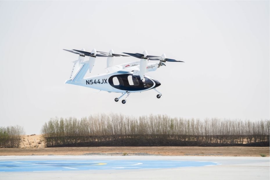 Dubai's aerial taxi services: RTA tests region's first flight