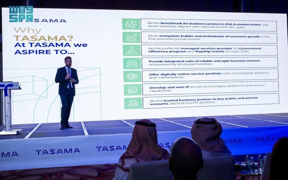 PIF unveils Tasama Business Services Company to boost Saudi business ecosystem