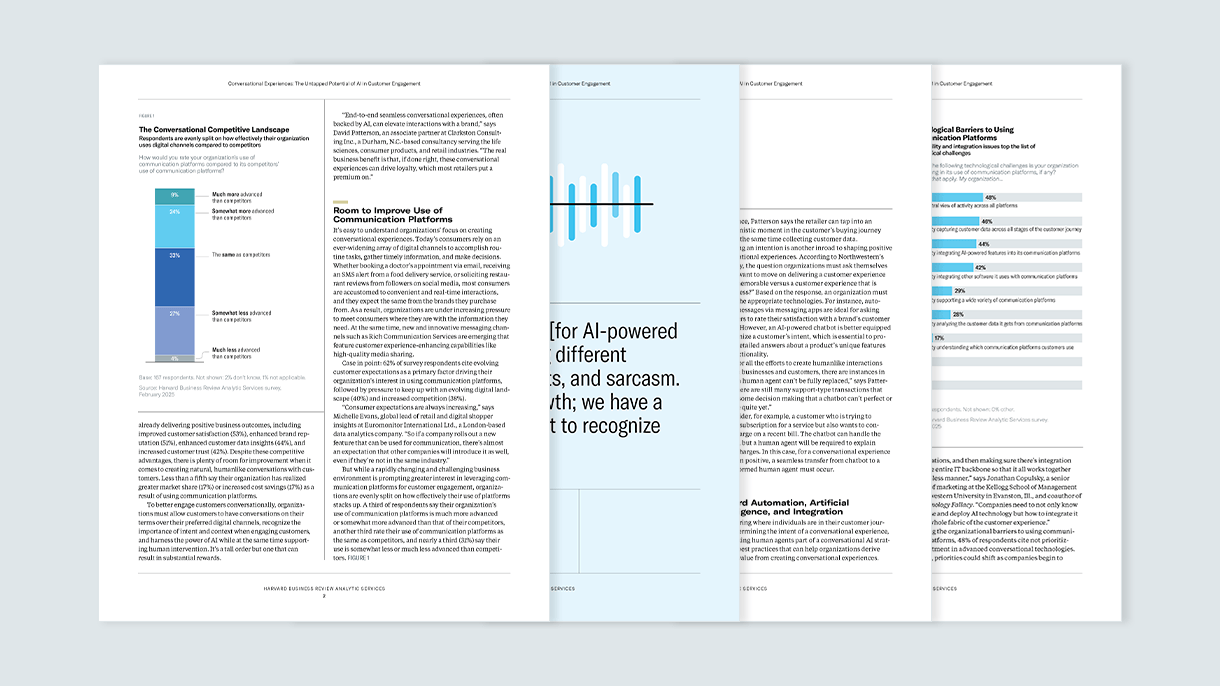 Conversational Experiences: The Untapped Potential of AI in Customer Engagement