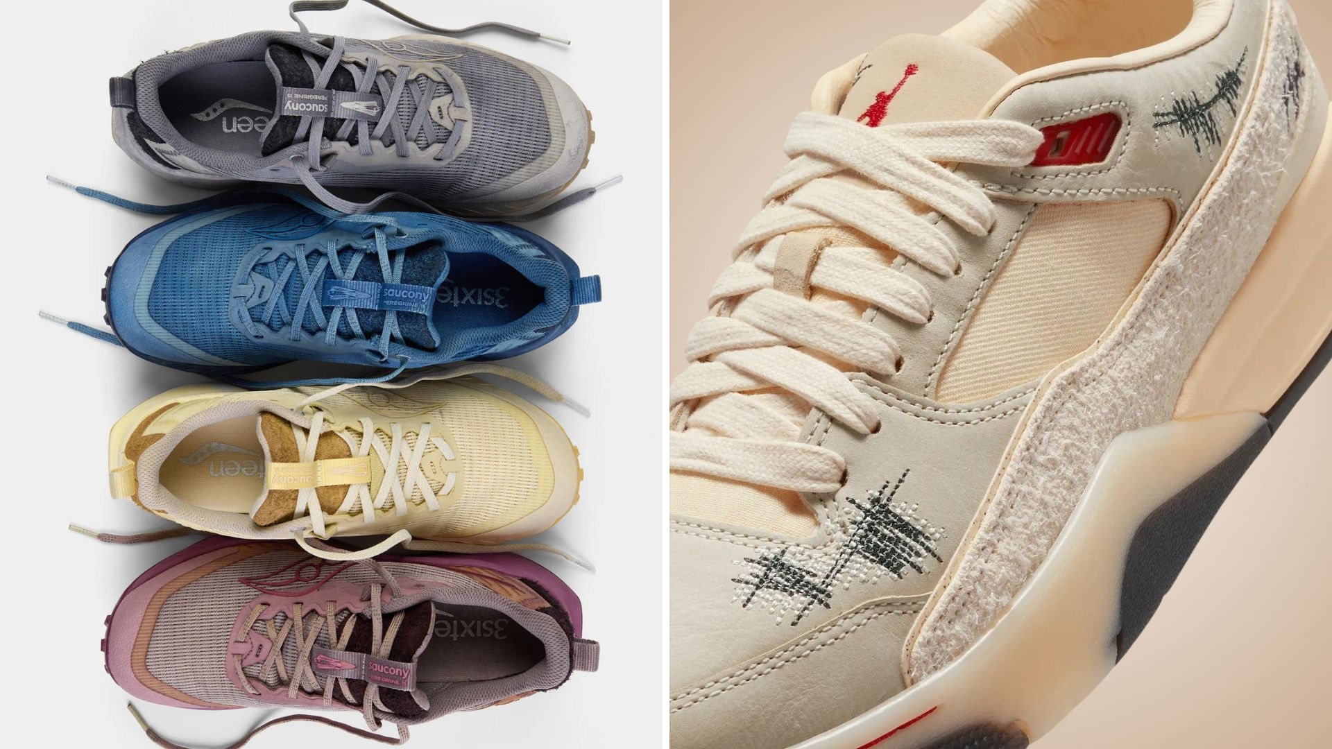 2 Fresh Collabs From Jordan x Téla D'Amore & 3sixteen x Saucony Serve Bold Colours & Custom Vibes