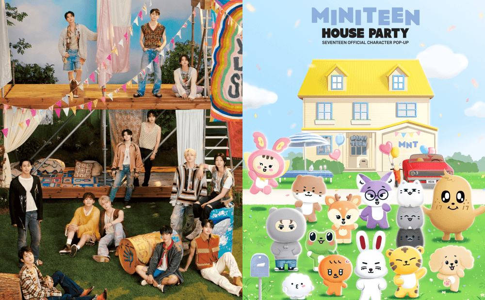 MINITEEN HOUSE PARTY: SEVENTEEN's Official Character Pop-up Store Coming To KL This August