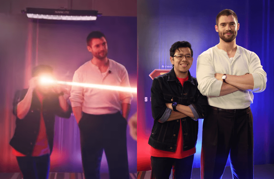 (Video) Local VFX Artist Sofian Collabs With 'Superman' Star David Corenswet