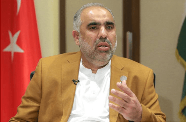 Asad Qaiser acquitted in PTI's ‘Azadi March' case