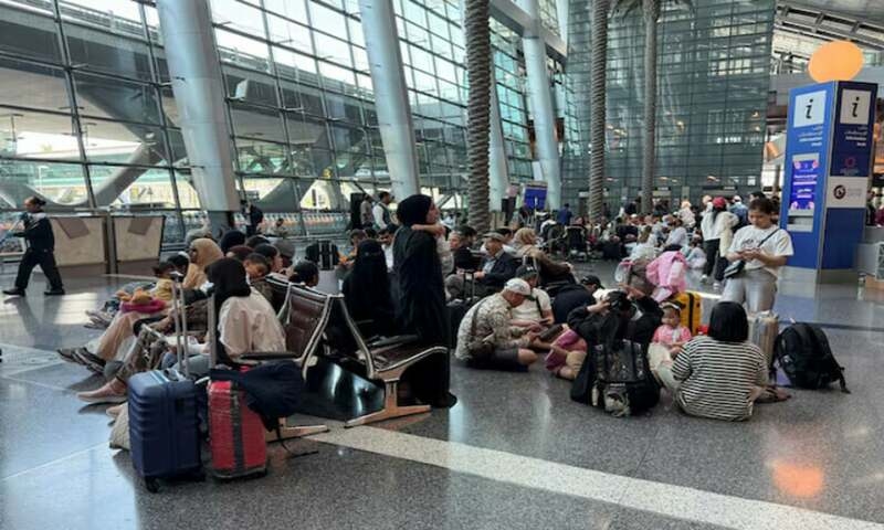 Operations at 2 Gulf airports slow to a crawl