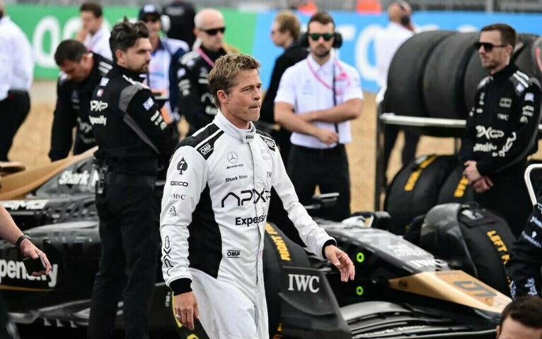 Brad Pitt's 'F1' cruises to top of N.America box office