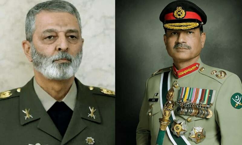 In call with COAS, Iran's army chief thanks Pakistan for support