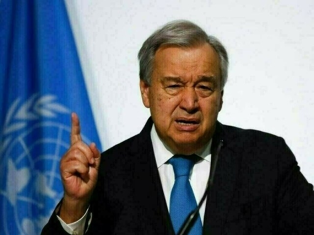 UN chief urges aid surge in world of ‘climate chaos, raging conflicts'