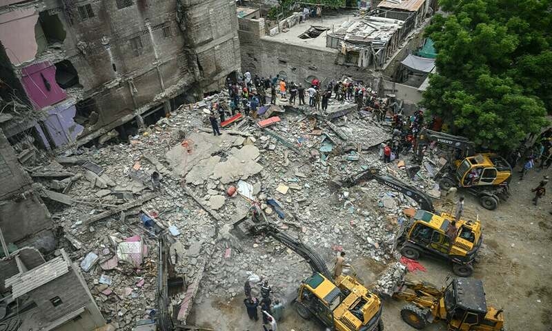 The Karachi building collapse