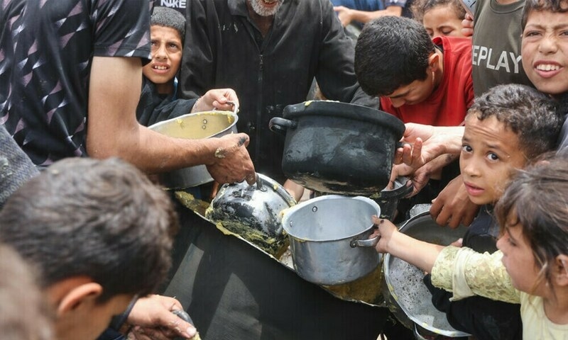 Acute hunger in Gaza