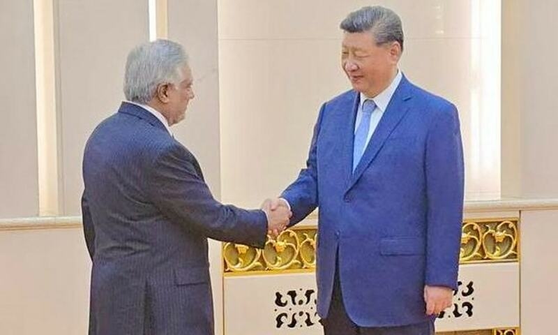 Dar meets Xi, conveys ‘warm greetings'