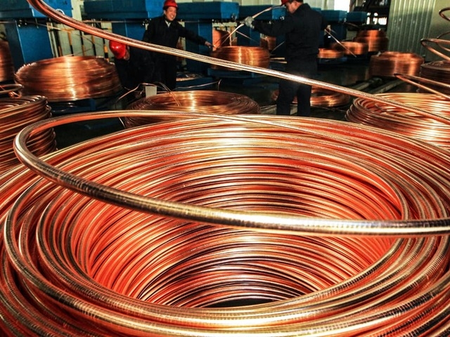 Copper sags as worries subside about disruptions, inventories rise