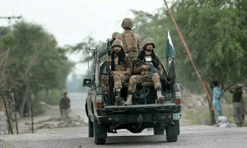 Nine terrorists killed, eight arrested in Malakand
