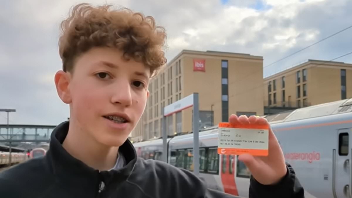 I bought the cheapest train ticket in the UK for just 10p - it's rail companies' best-kept secret but there's a VERY bizarre catch