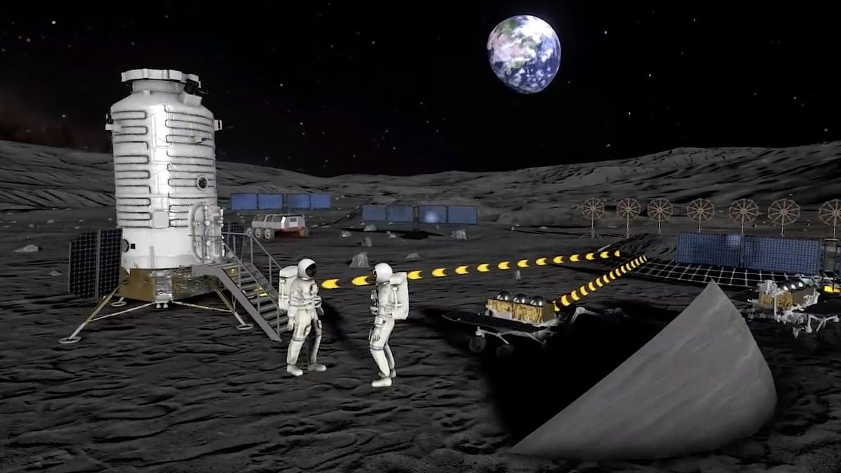 China confirms its plans to build a nuclear plant on the MOON to power the research station it's 'dreaming up' with Russia