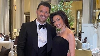 Michelle Keegan and husband Mark Wright put on a loved-up display as they enjoy first night out since welcoming their baby daughter Palma