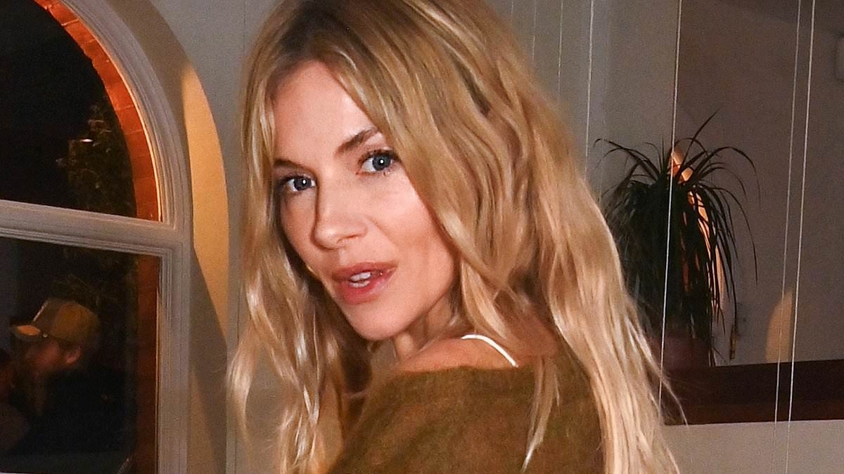 EDEN CONFIDENTIAL: Sienna Miller spotted at 'party rottweiler' Fran Cutler's 62nd birthday - but former Primrose Hill friend Kate Moss is nowhere to be seen