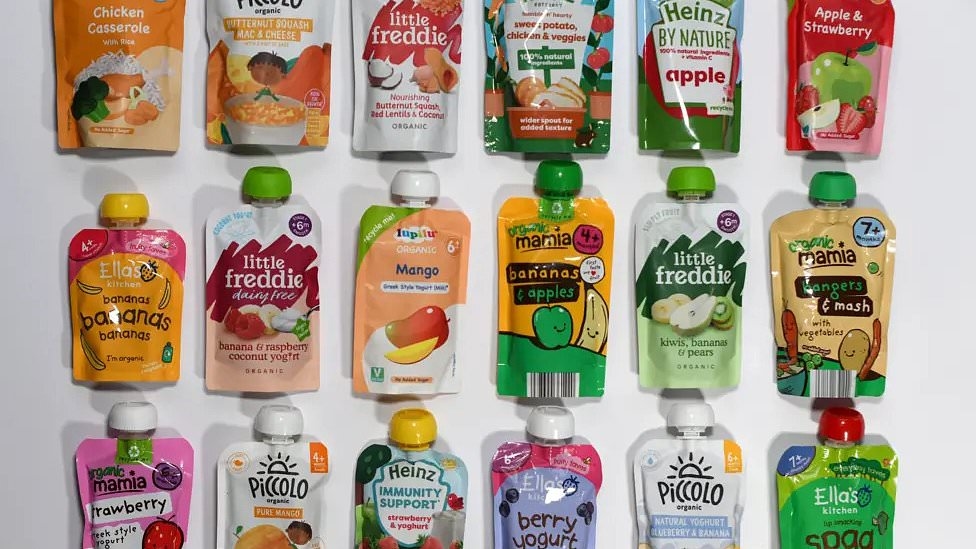 Baby food pouches fail to give infants the nutrients they need, experts reveal