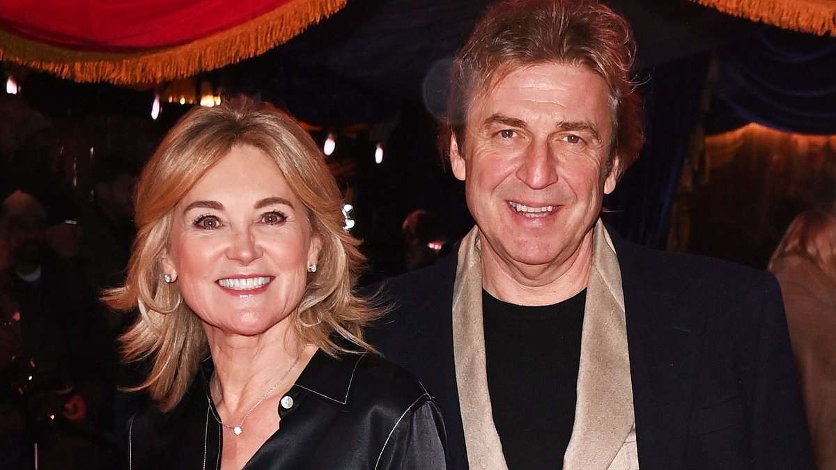 Anthea Turner, 64, reveals the secrets behind finding love later in life - and the joys of becoming a 'glam-ma' to her stepdaughter's baby son