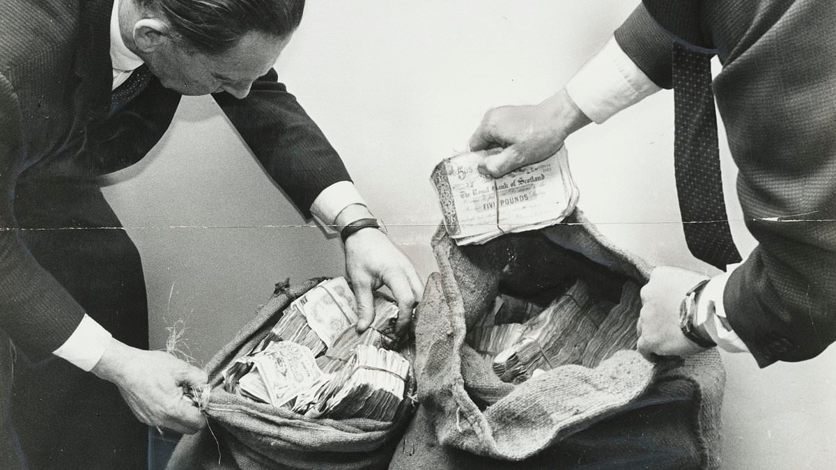 From Brink's-Mat to the Great Train Robbery, these are the five BIGGEST heists in British history