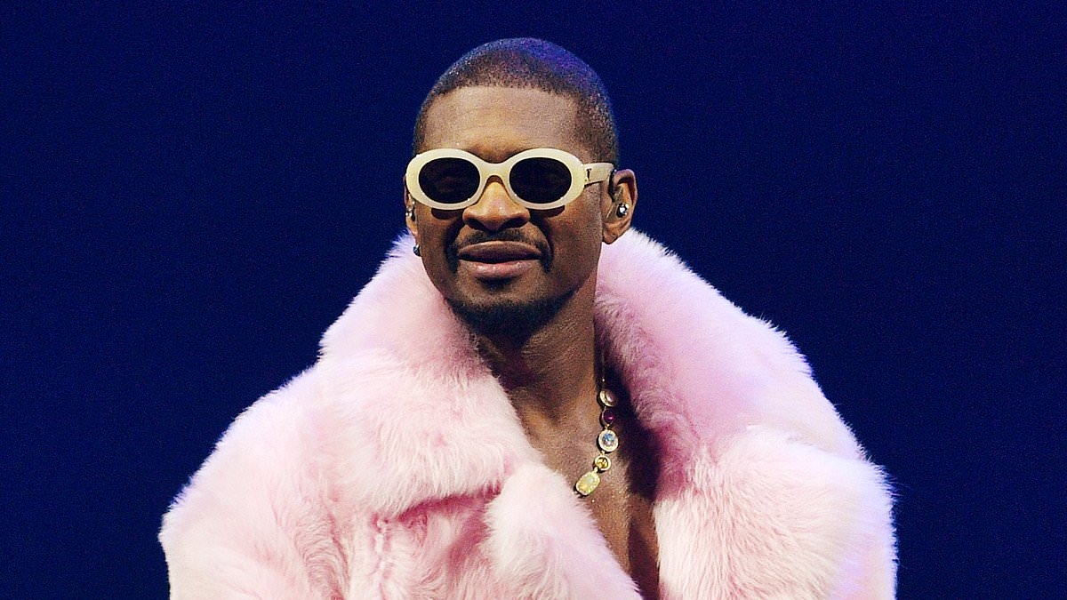 Usher reveals the Australian treat he demands is ALWAYS on his rider and says he'd like to retire Down Under - ahead of first Aussie tour in more than a decade