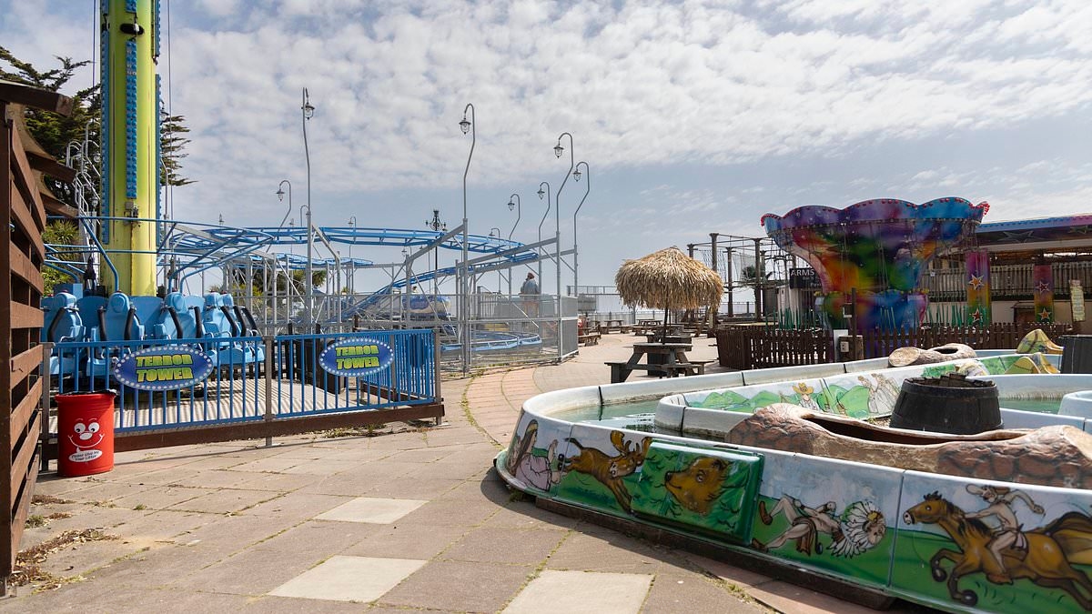 EXCLUSIVE Locals in deprived seaside town say 'snobby' neighbours in £800k homes look down at them... despite living just seven miles up the road